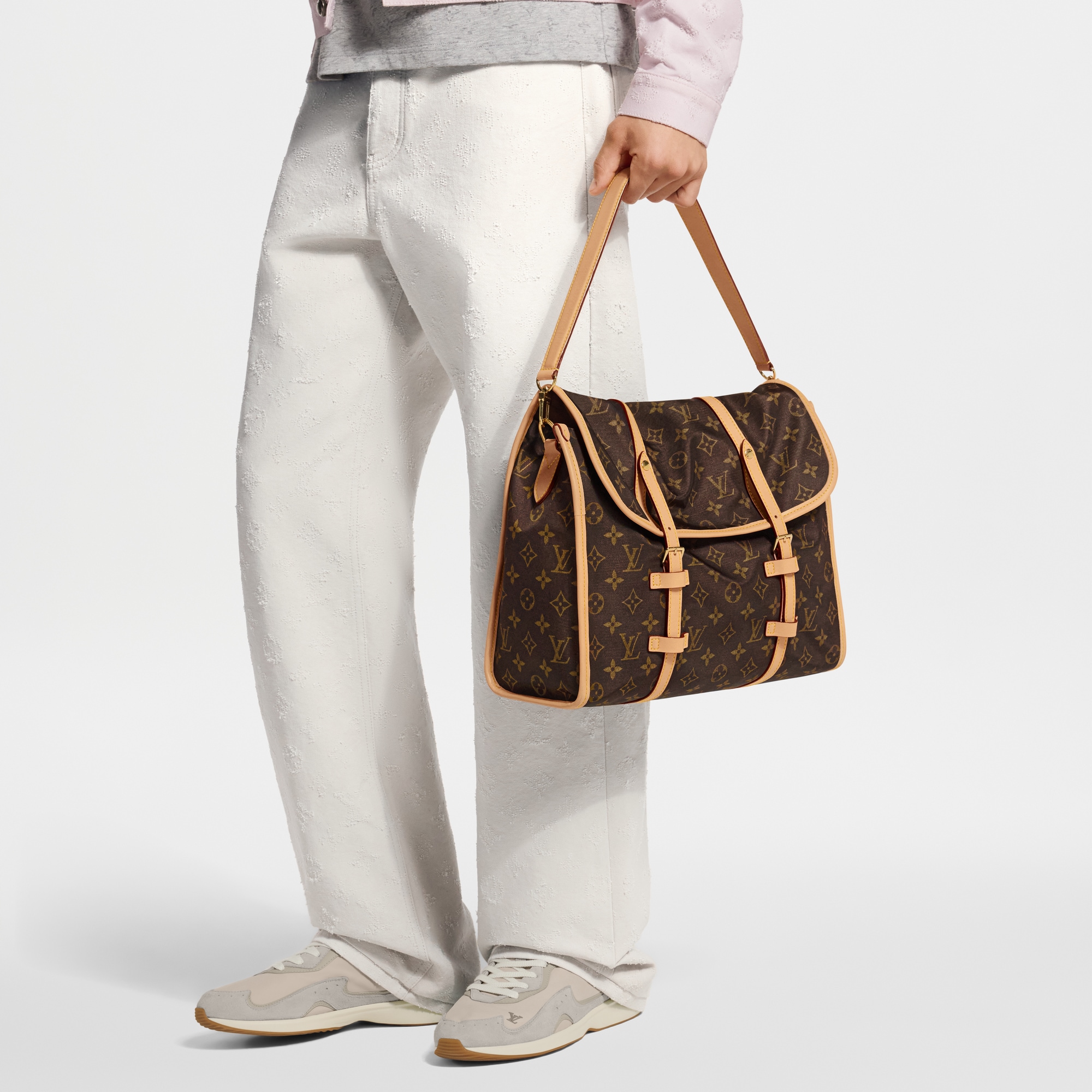 Jet Lag Bag MM Louis Vuitton Silk Tech G76 - Men - Bags | LOUIS